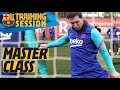 🔥 MESSI is RELENTLESS in training match 🥅