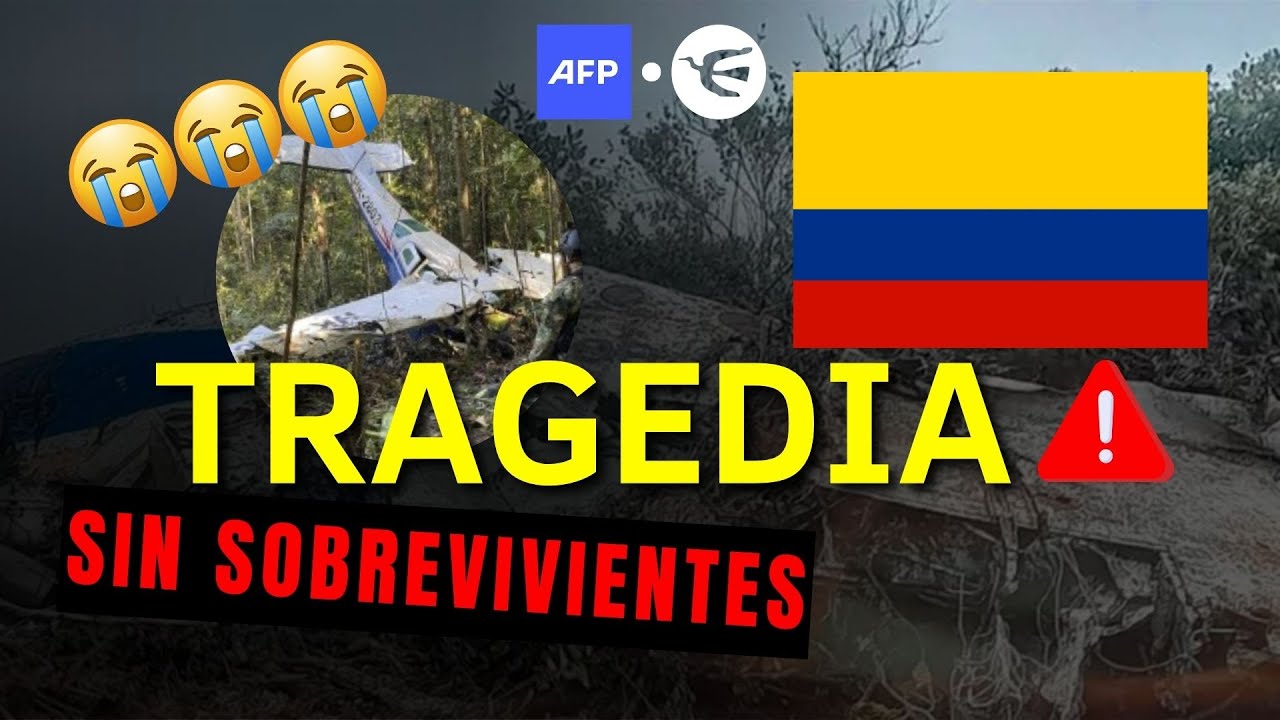 Accidente de avión deja 15 muertos en Colombia, incluido un legislador 🔴