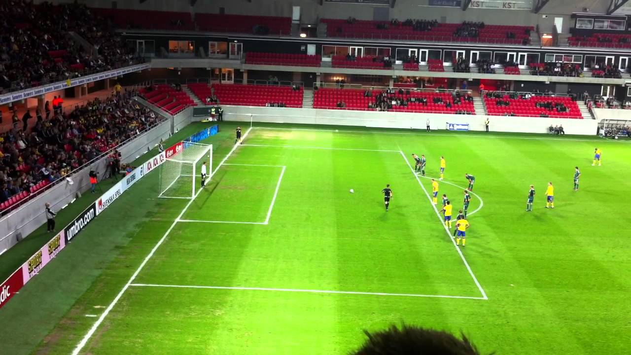 Sveriges straffspark mot Litauen (720p)