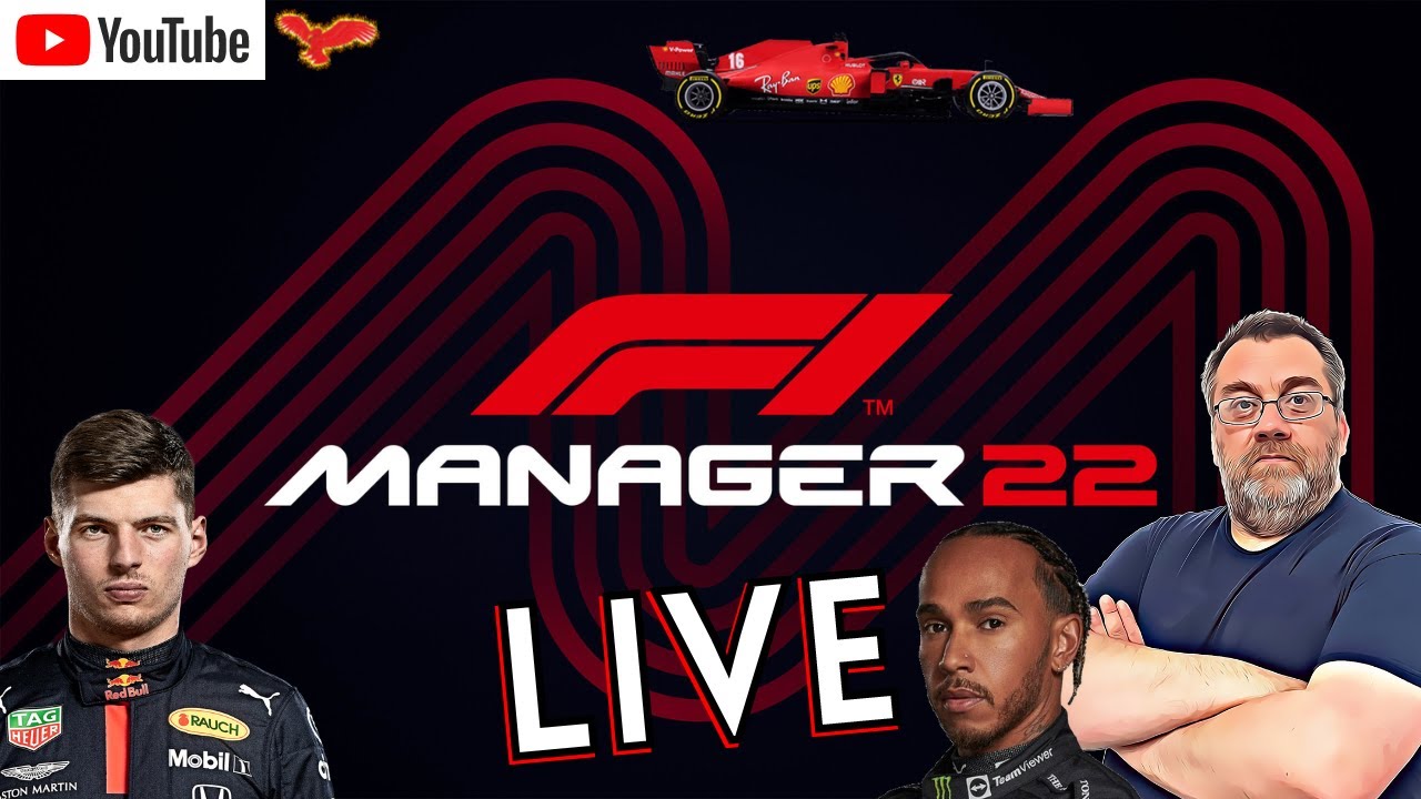 F1 MANAGER  | TEAM SELECTION AND FIRST RACE | BAHRAIN GRAND PRIX | LIVESTREAM