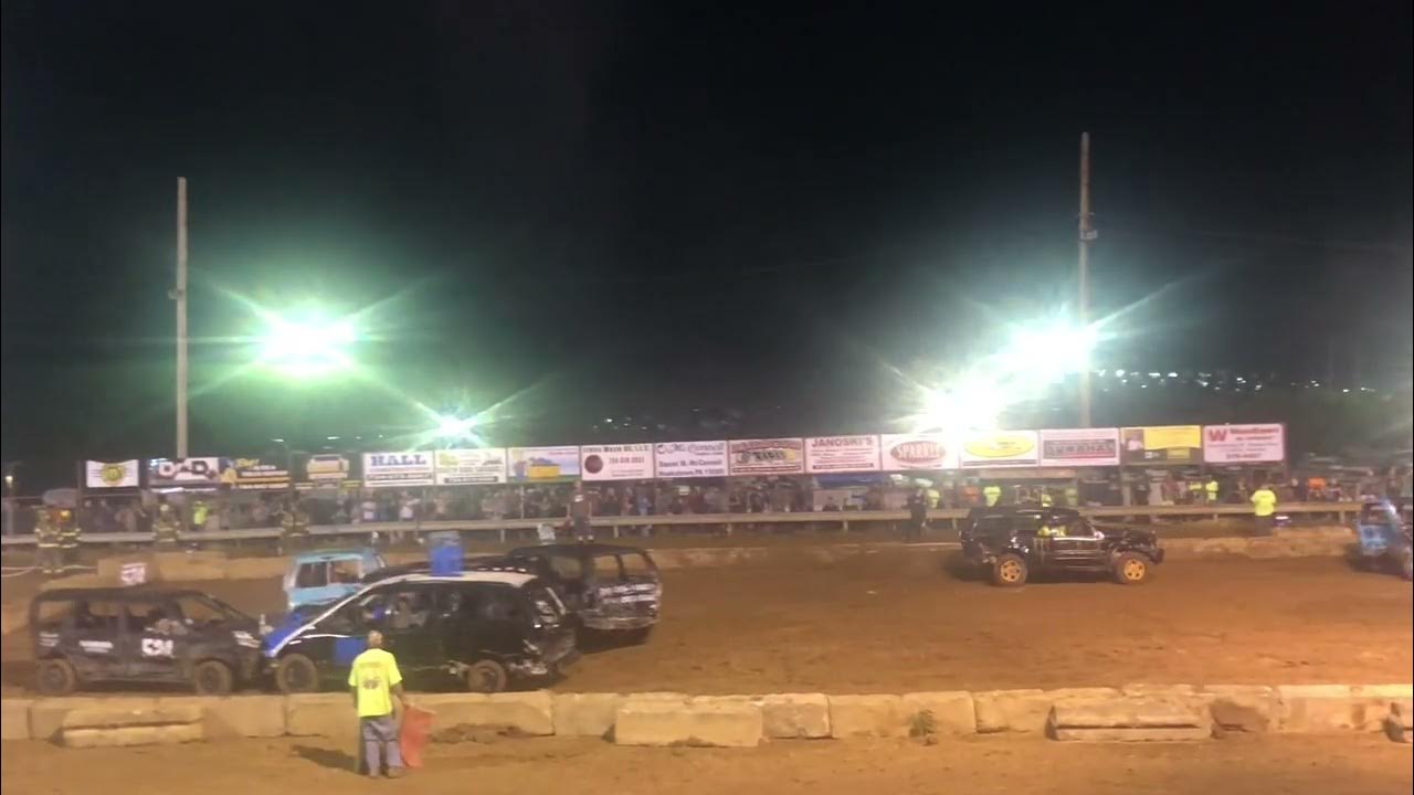 hookstown fair Demo derby part 2) YouTube
