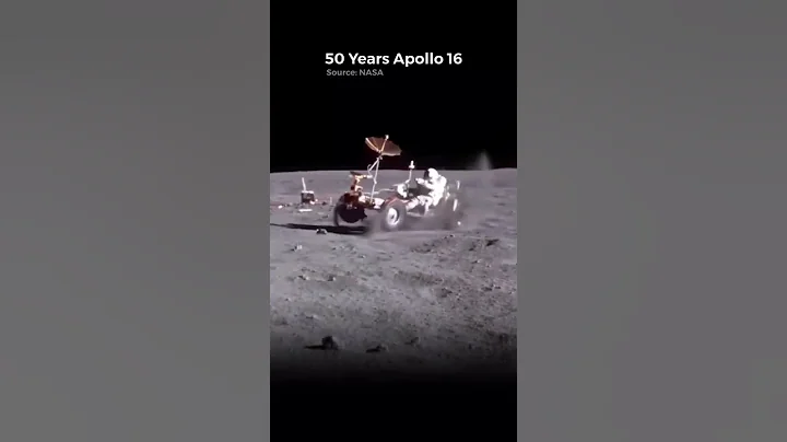 Apollo 16 Lunar Roving Vehicle (50 Years Ago)