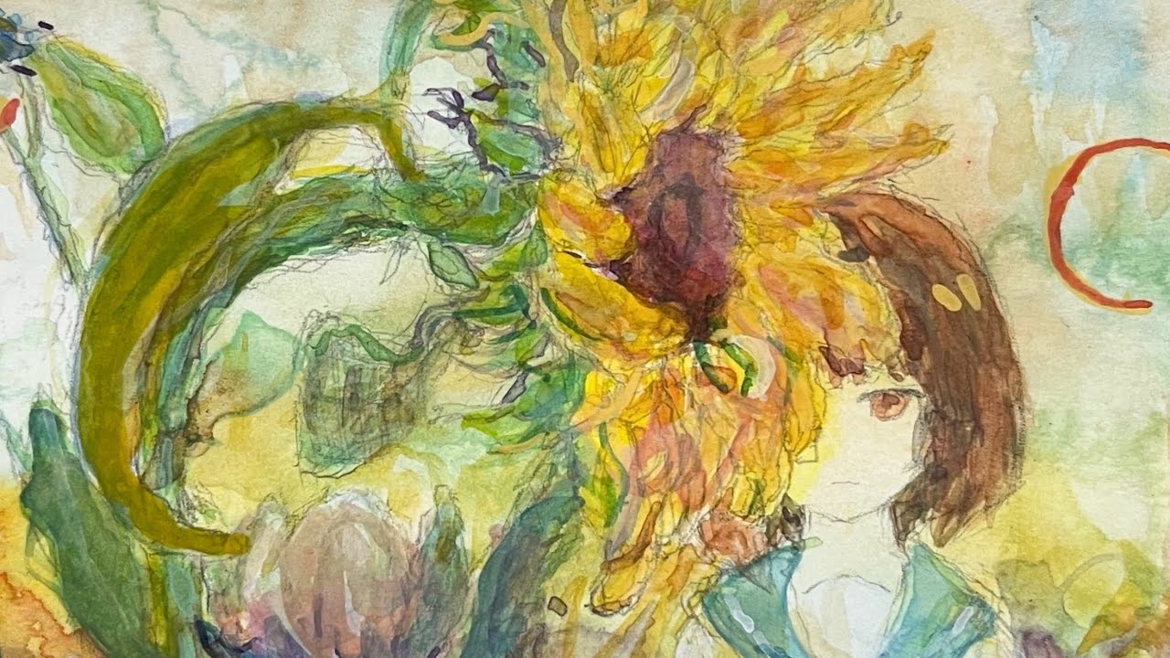 作品『花と女の子』♯8 - YouTube