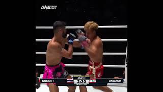 DOMINANCE ? Abdallah Ondash makes it 2-0 for the Ondash bros at ONE Friday Fights 61