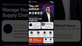 Odoo Textile Supply Chain Automation Webinar | Bangladesh