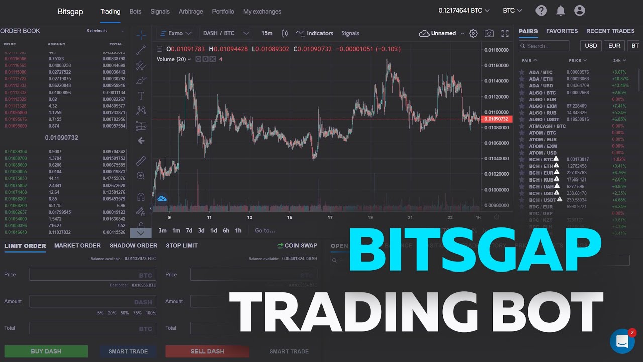 Bitsgap Trading Bot / cryptocurrency