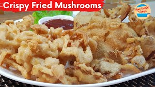 Shimeji & Oyster Mushroom: Crispy Deep Fried Mushroom Recipe