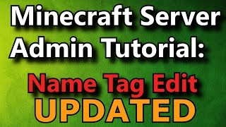 Minecraft Admin How-To: Name Tag Edit (FREE) screenshot 5