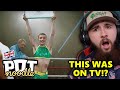 American Reacts to WEIRD British Pot Noodle Adverts! *this can't be real*
