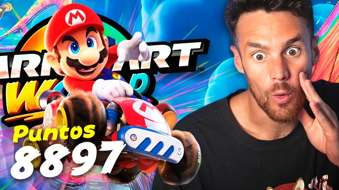 ROAD TO 9000 PUNTOS EN MODO SUPERVIVENCIA EN MARIO KART WORLD!!