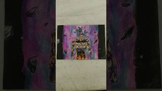 Mui Goku drawing #drawing #art #artist #anime #soft pastel #pencil colouring