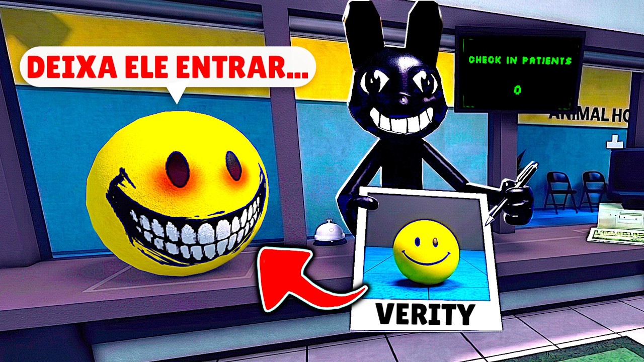 ENCONTREI O VERITY NO HOSPITAL DE ANIMAIS COM ANOMALIAS