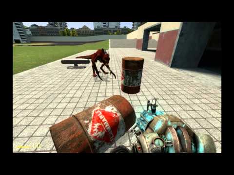 EON Mod Shrike in Garrys Mod Kinect test