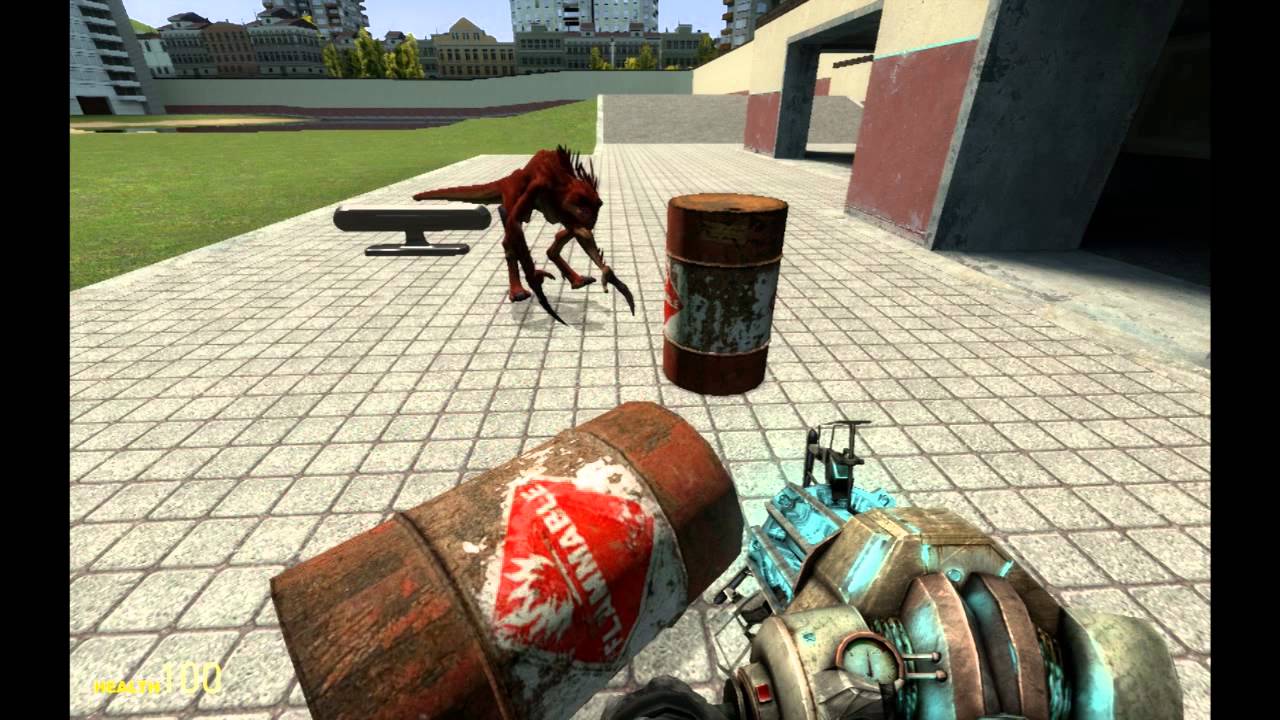 EON Mod Shrike in Garrys Mod Kinect test