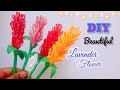 Diy beautiful lavender flower beautiful paper flower  home decoration ideas aditi yuvika