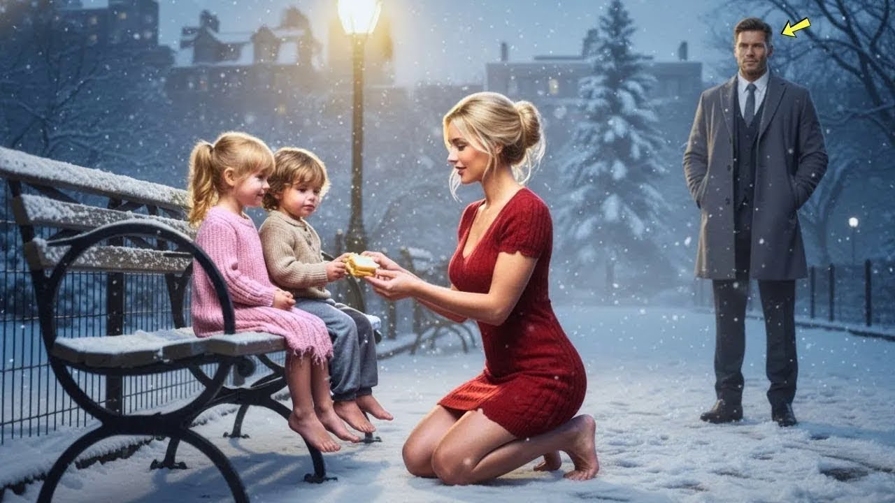 Milliardär sah, wie eine Mutter ihr Essen mit den Kindern teilte – sein nächster Schritt rührte alle