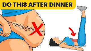 Do This Simple Workout After Dinner to Lose Belly Fat At Night (No Standing No Jumping)