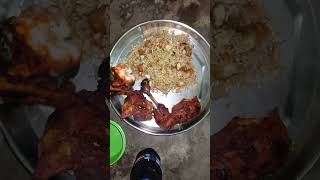chicken fry rice with chicken tandoori 🤤🤤🤤#minivlog #viralvideo #viral #viralshorts #subscribe