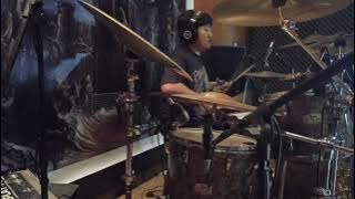 making drum for new album LUMPUR - AKU DAN TUHANKU