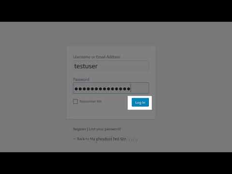 How to Log into WordPress Admin Panel / Dashboard