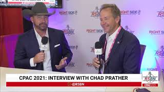 Interview with Chad Prather at CPAC 2021 in Dallas 7/9/21