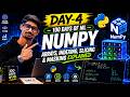 Day-4 Machine Learning | NumPy Arrays, Indexing, Slicing & Masking Explained