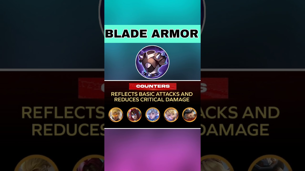 Игроки MM ненавидят этот предмет 💀 Броня клинка | Шорты MLBB