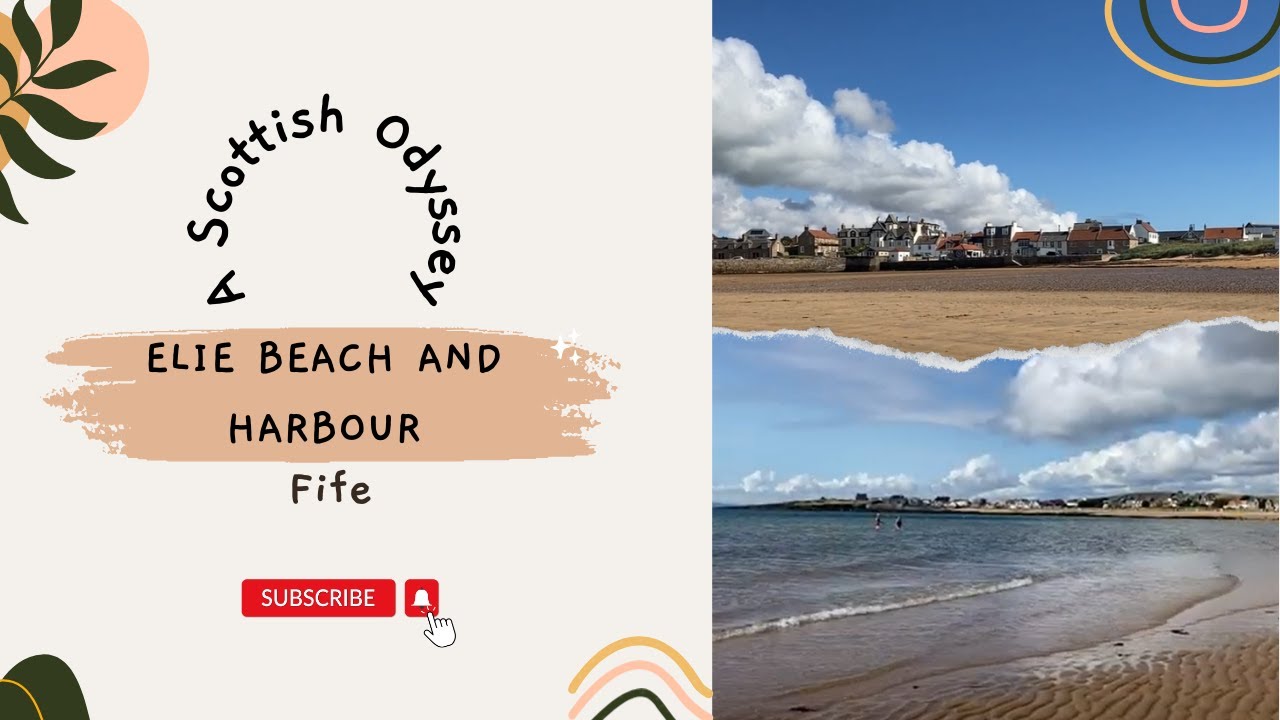 Elie Beach and Harbour - YouTube