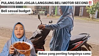 Akhirnya Beli Motormotor Pertama Di Hidupku Kenapa Beli Bekas?