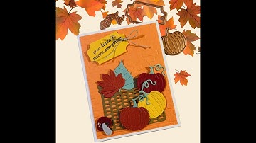 Spellbinders NEW Release "Autumn Wonder"