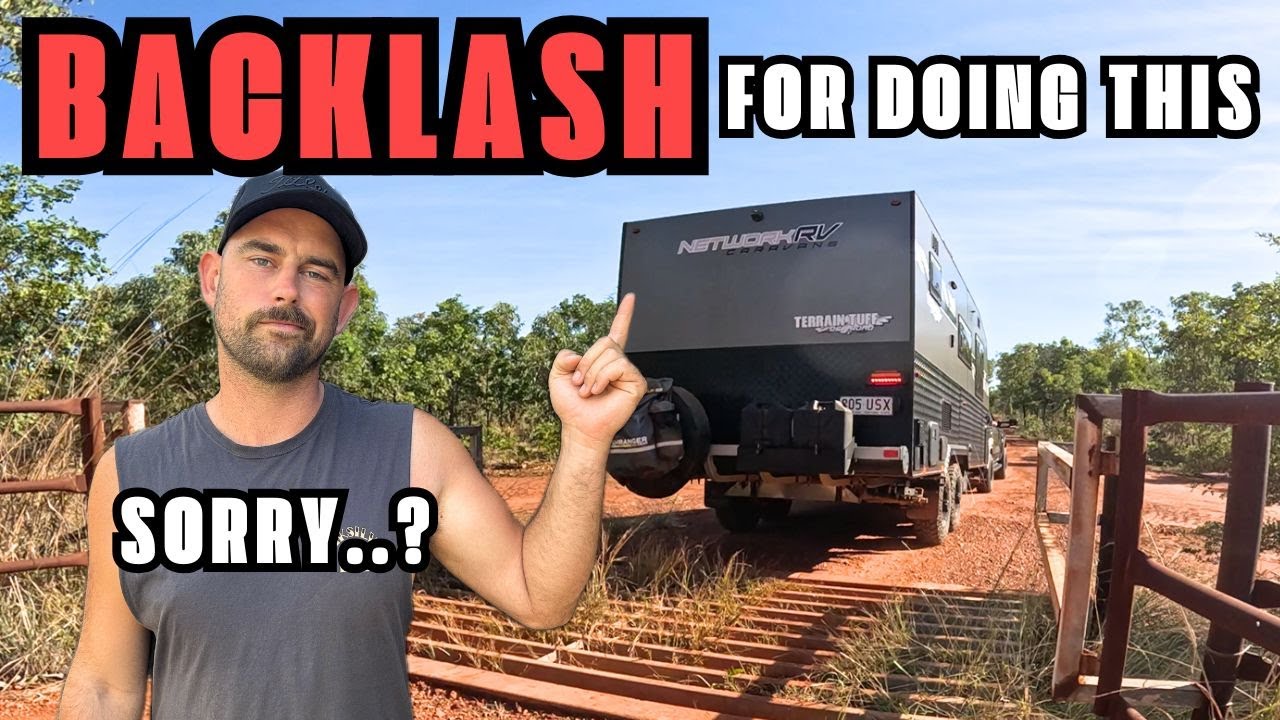 THEY WEREN'T HAPPY.. Remote Free Camps in the Northern Territory