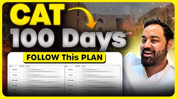 How to Prepare for CAT in 100 Days | Complete Study Plan