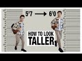 How To Look Taller INSTANTLY | Optical illusion HACKS