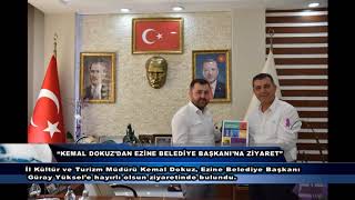 “Kemal Dokuz’dan Ezine Belediye Başkanı’na ziyaret” Resimi