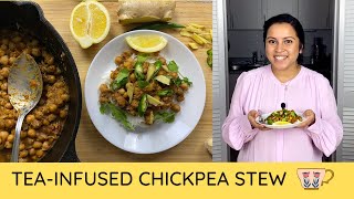 Chickpea Stew | Chana Masala Cooked with Tea Recipe