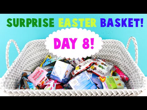 Surprise Easter Basket! Countdown to Easter! Day 8! A Superhero?!