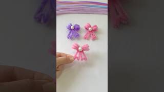 How To Make Easy Diy Pipe Cleaner Bows