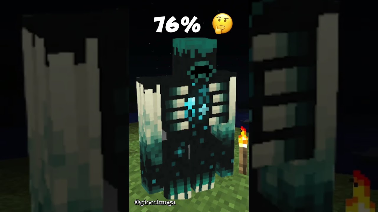Minecraft Wellerman Edit: Minecraft Warden... 