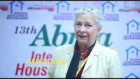 Debra Erb At 13th Abuja International Housing Show