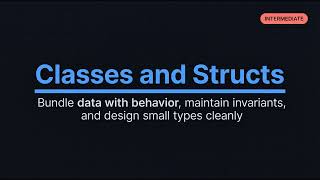 C++ Classes and Structs