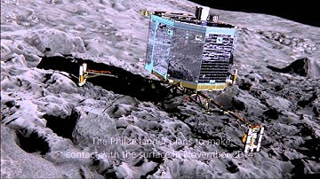 Visualize Astronomy: The Rosetta probe explores comet 67P/Churyumov–Gerasimenko