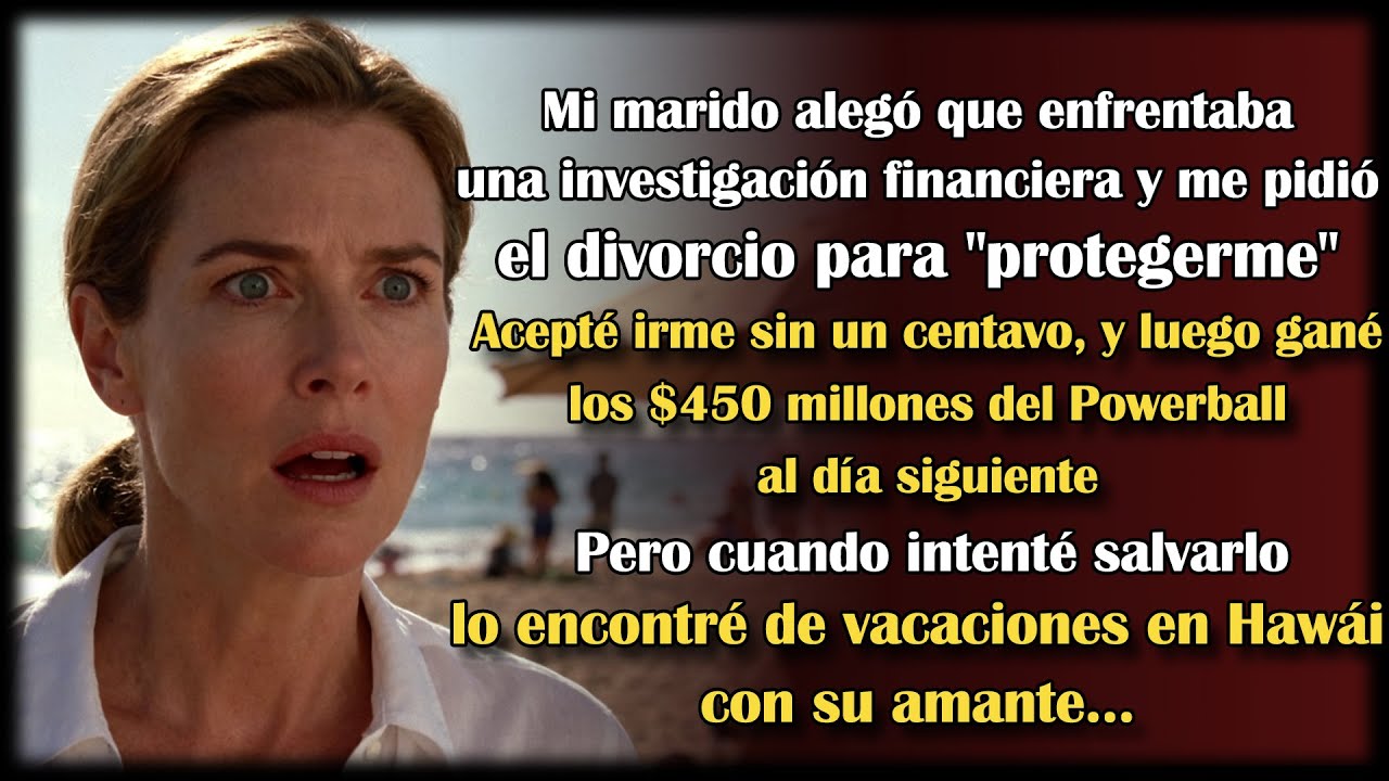 Para salvar a mi esposo de prisión, empeñé mi anillo de bodas. ¡Gané $450M! Pero entonces...
