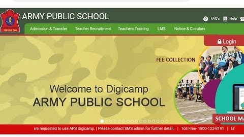 How to login to APS digicamp 100% real