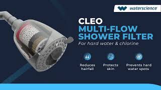 Waterscience Shower Tap Filters For Hard Water Chlorine Filtered Water For Better Hair Skin