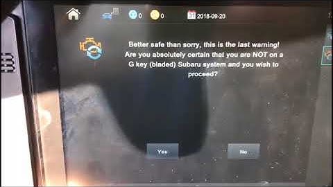 2008 Subaru Impreza key programming via Smart Pro