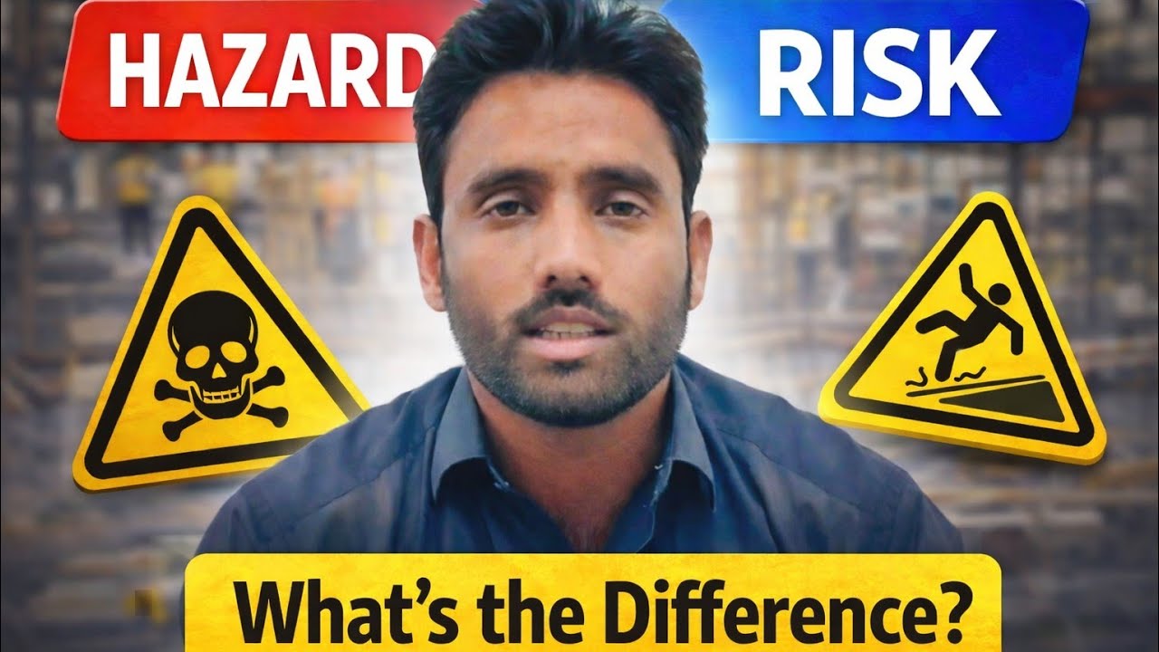 Hazard vs Risk | What Is the Difference? | Safety Explained (part 3 )