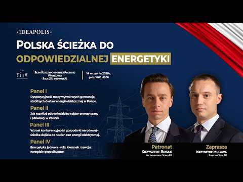 This will be a truly important discussion about energy! Krzysztof Bosak