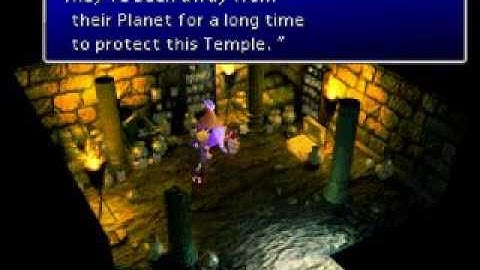 Final Fantasy VII walkthrough part 16 (ff7) Temple of the Ancients (long game play)