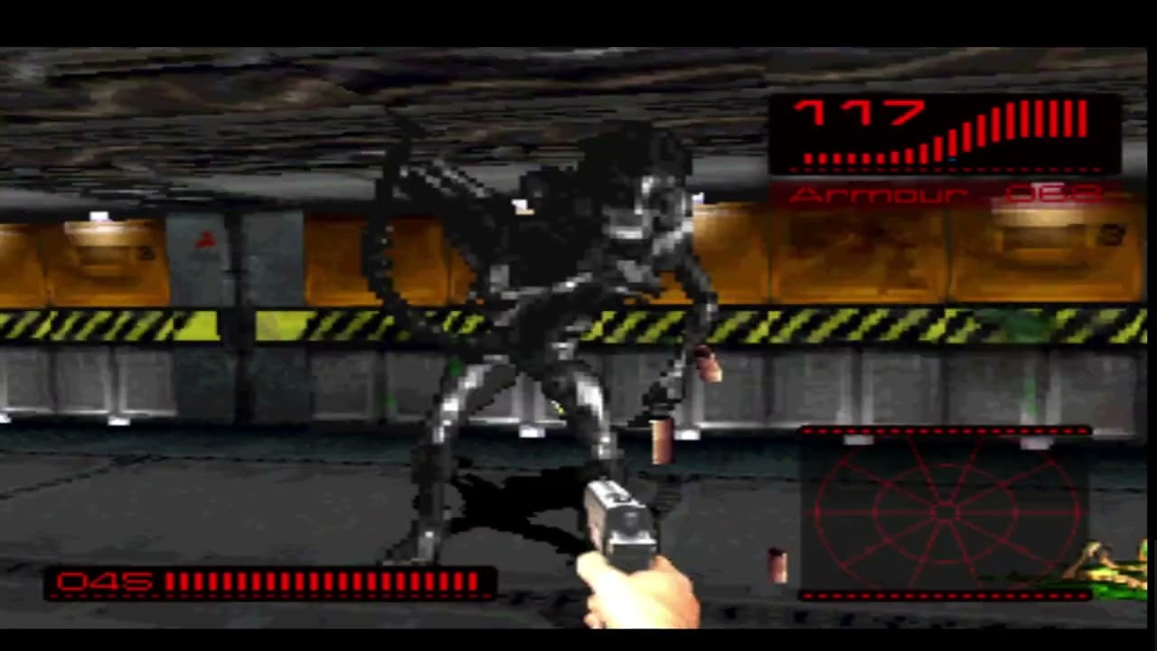 Alien Trilogy PS1 Gameplay Level 3 and 4