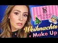 Get ready with me 💄Victoria&#39;s Secret Angel 👼🏼Weihnachts Makeup Tutorial